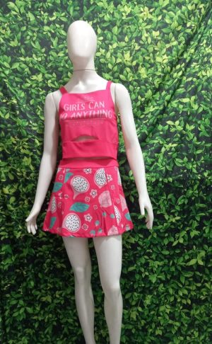 Conjunto Short/Saia Luxo Feminino
