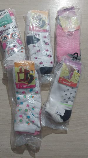 Kit Meias com 3 Pares Feminino