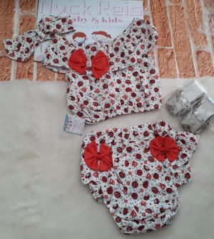 Conjunto Calcinha e Blusa Tipo Cigana