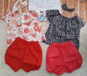 Short e Ciganinha Infantil