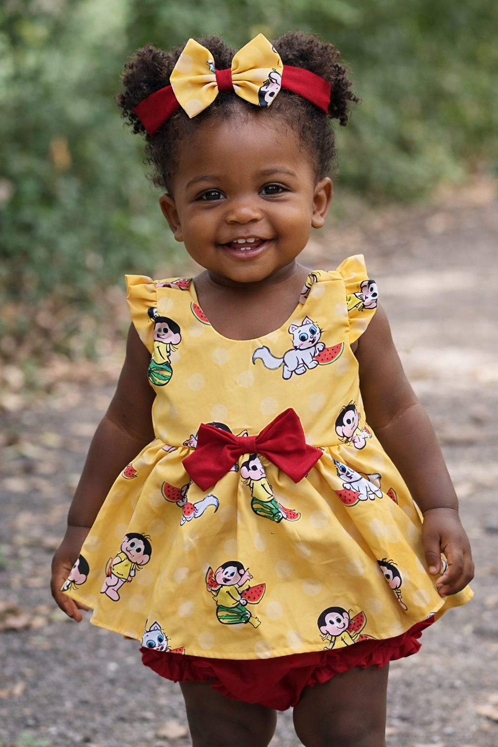 Vestido com Bunda Rica Temático