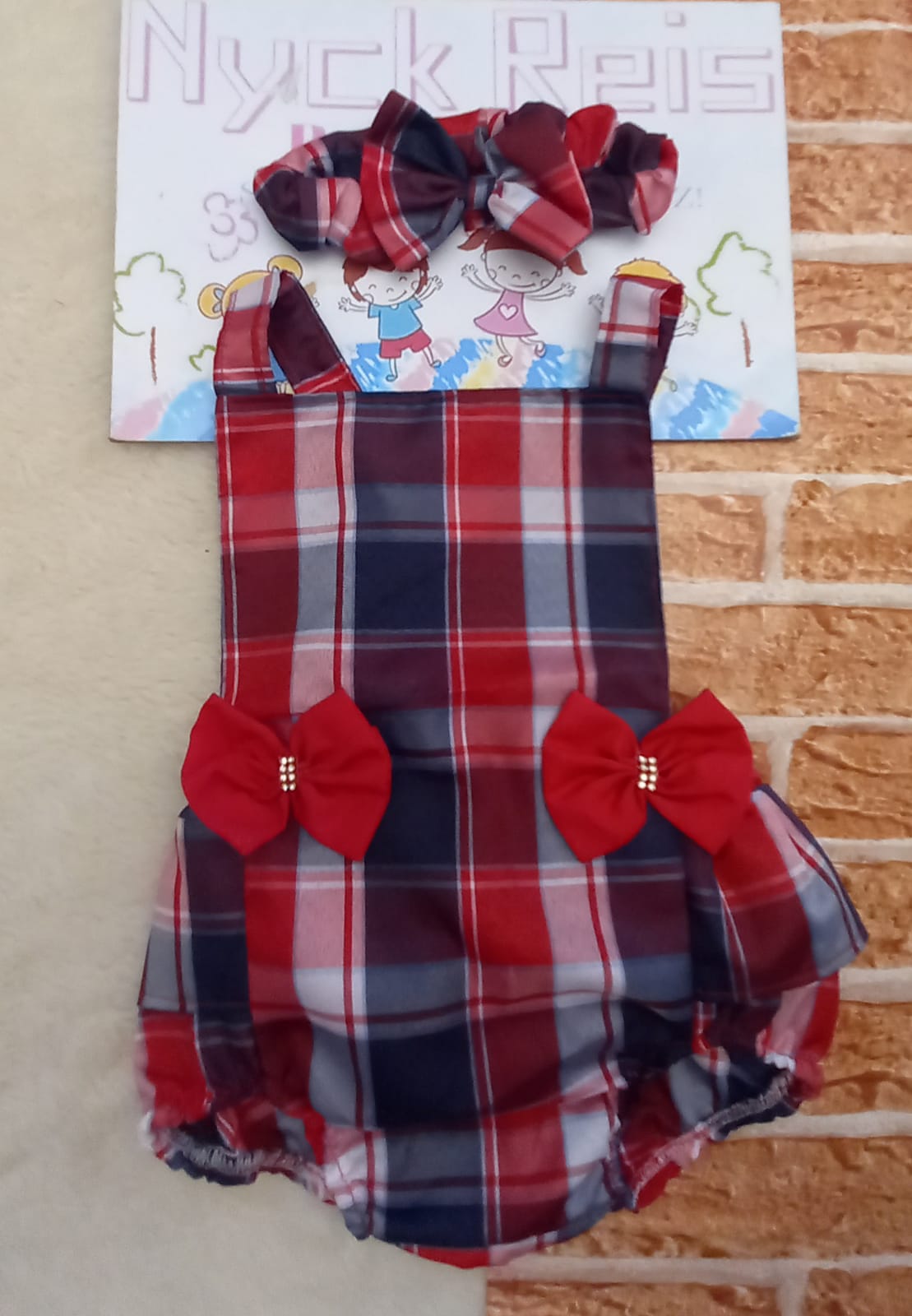Romper Xadrez - Imagem 3