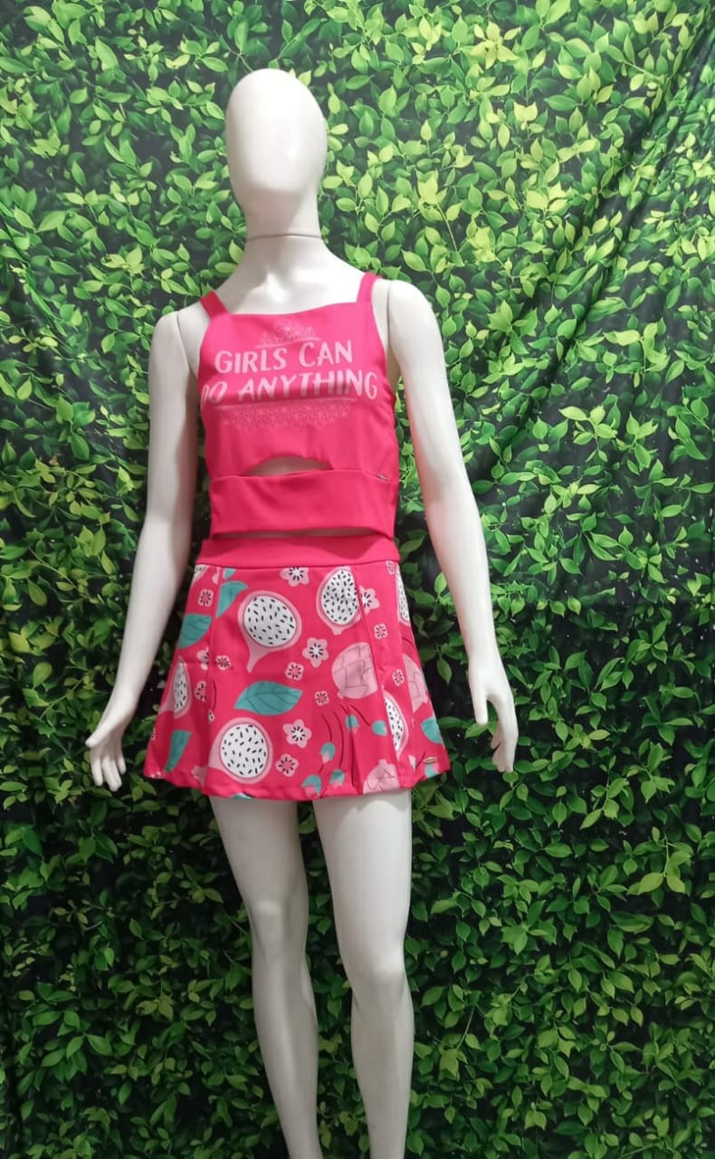 Conjunto Saia e Corpped