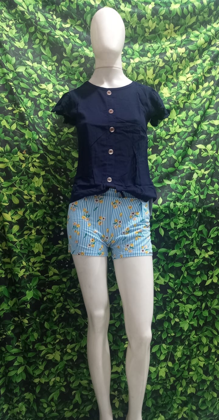 Conjunto Blusa de Mangas