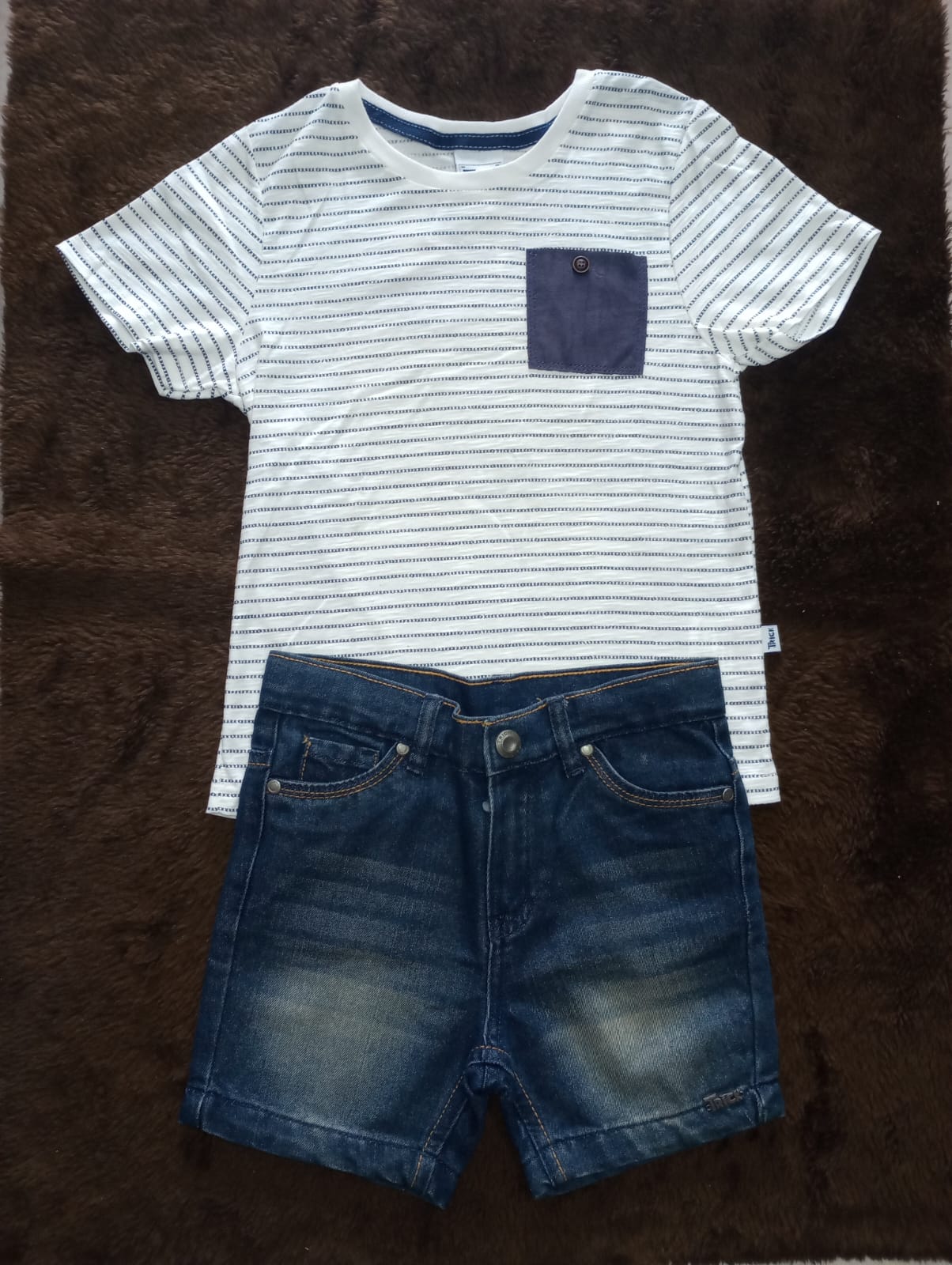 Conjunto Short Jeans Masculino