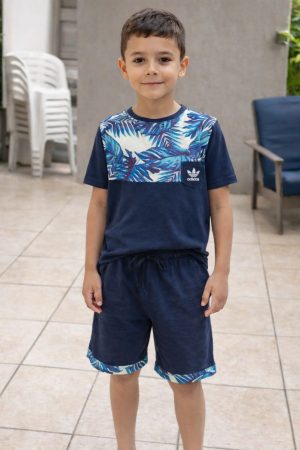 Conjunto 3 Peças Adidas Masculino