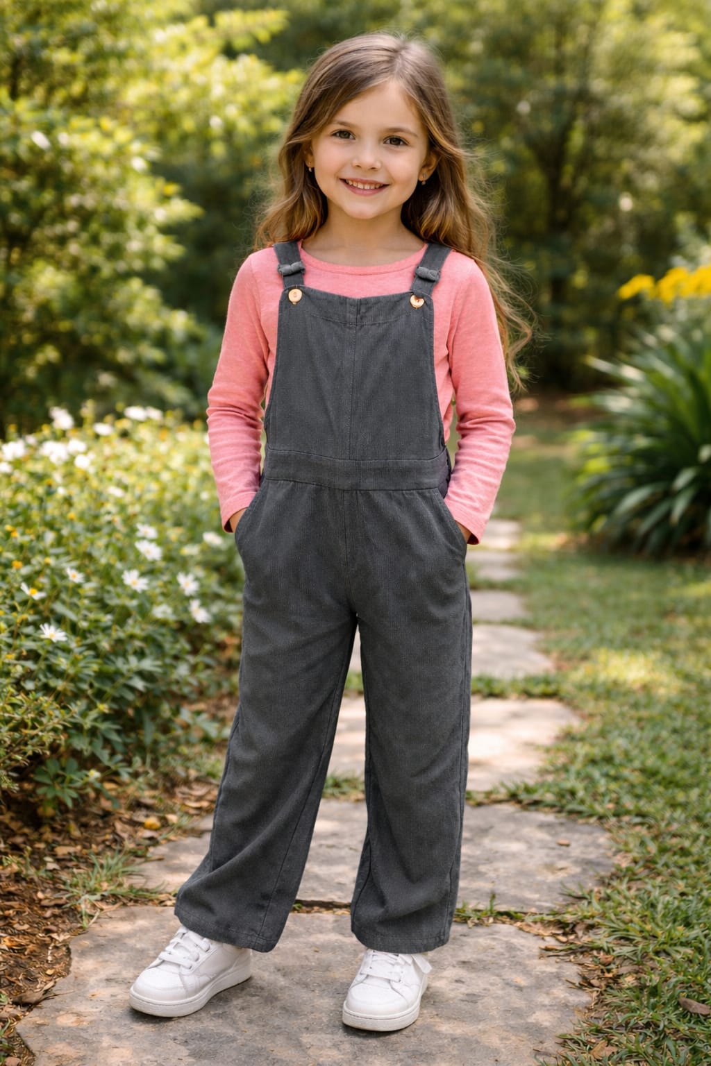 Conjunto Calça Jardineira Feminino - Imagem 3