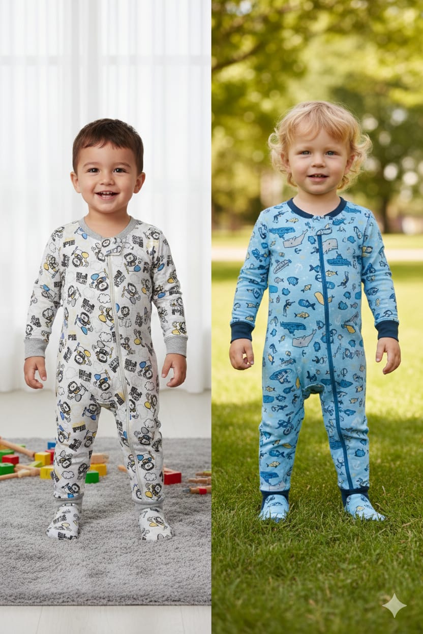 Macacão de Pijama Bebê Inverno - Imagem 2