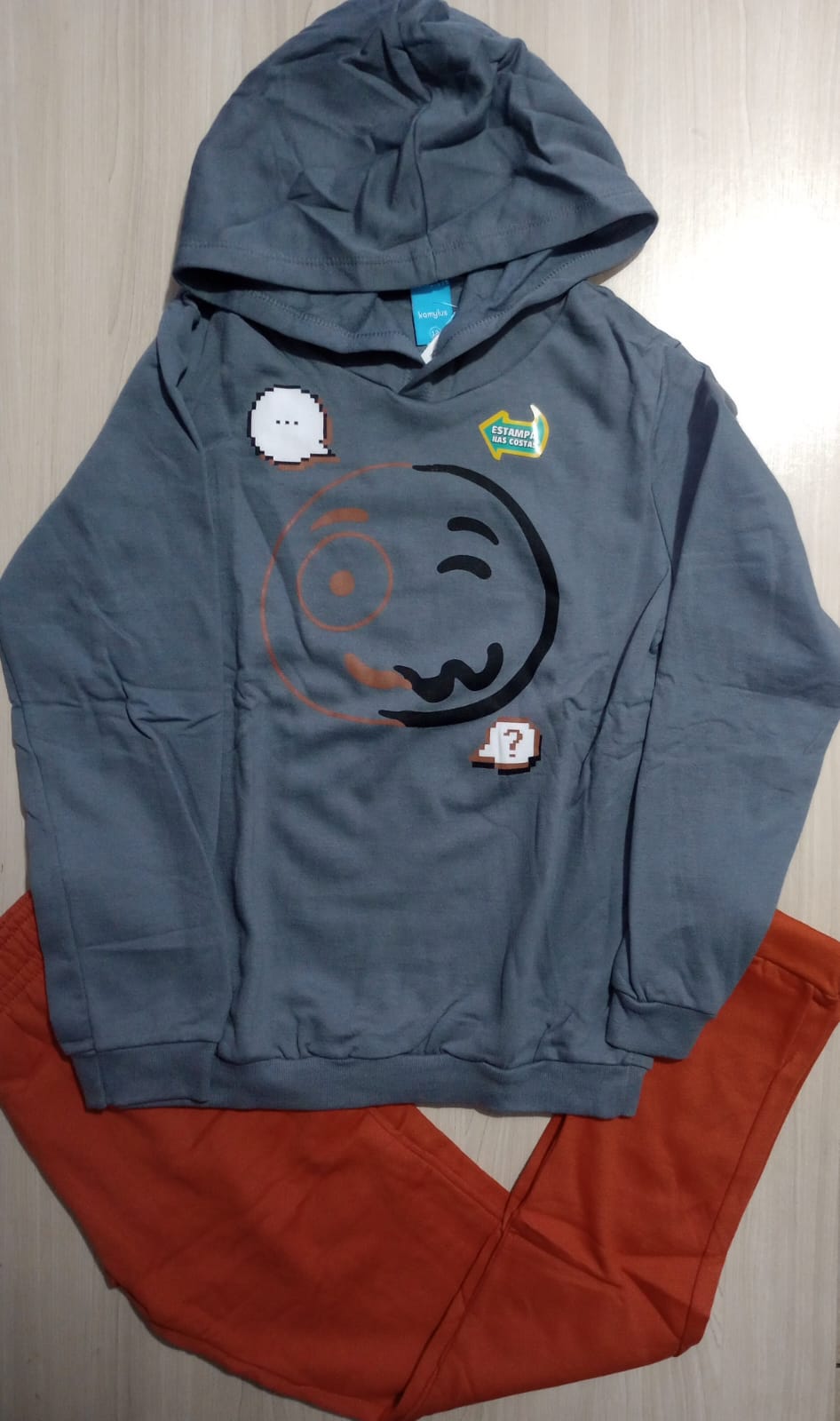 Conjunto Moletom Masculino com Capuz