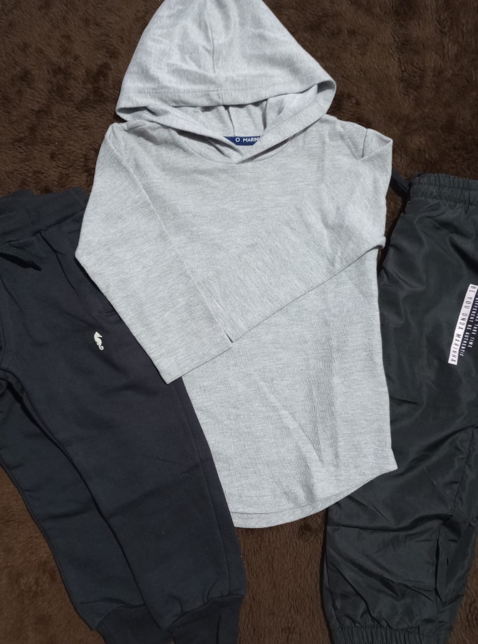 Conjunto com 3 Peças Masculino Inverno
