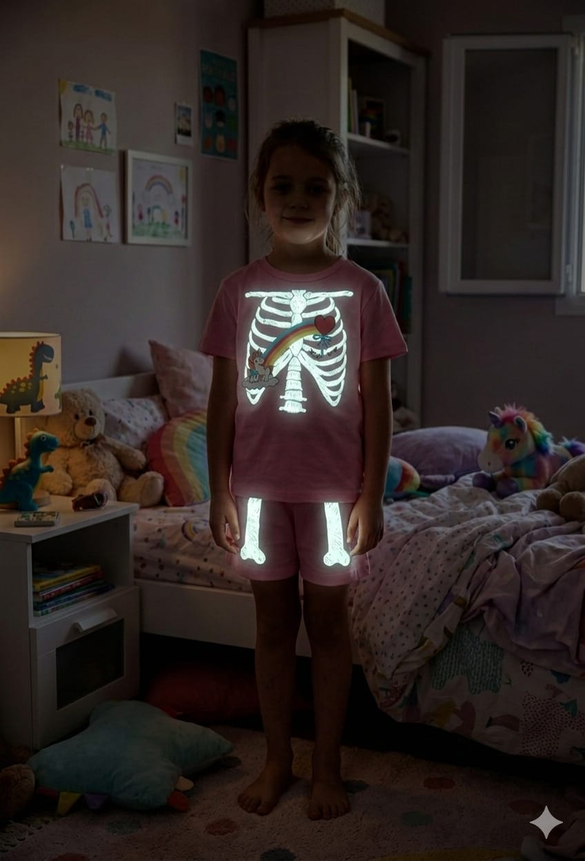 Pijama Verão Brilha no Escuro