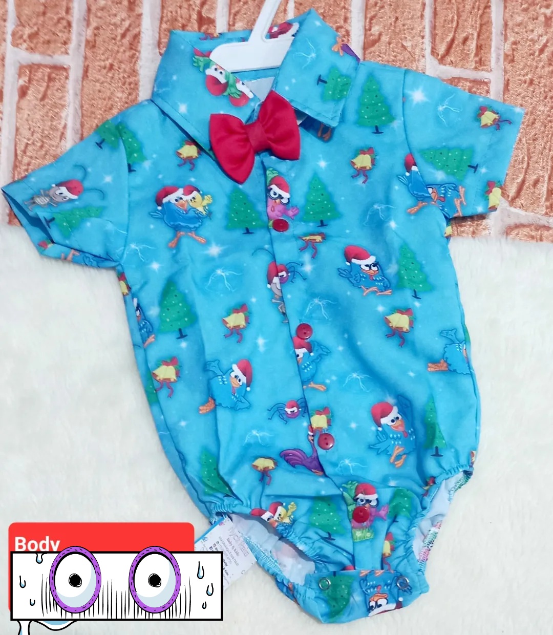 Body Natal Temático Masculino