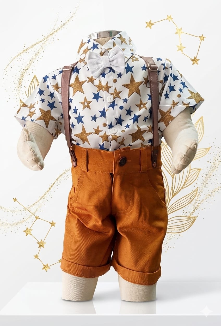 Suspensório Estrelinha Masculino