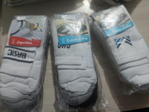 Meias Masculinas Kit com 3