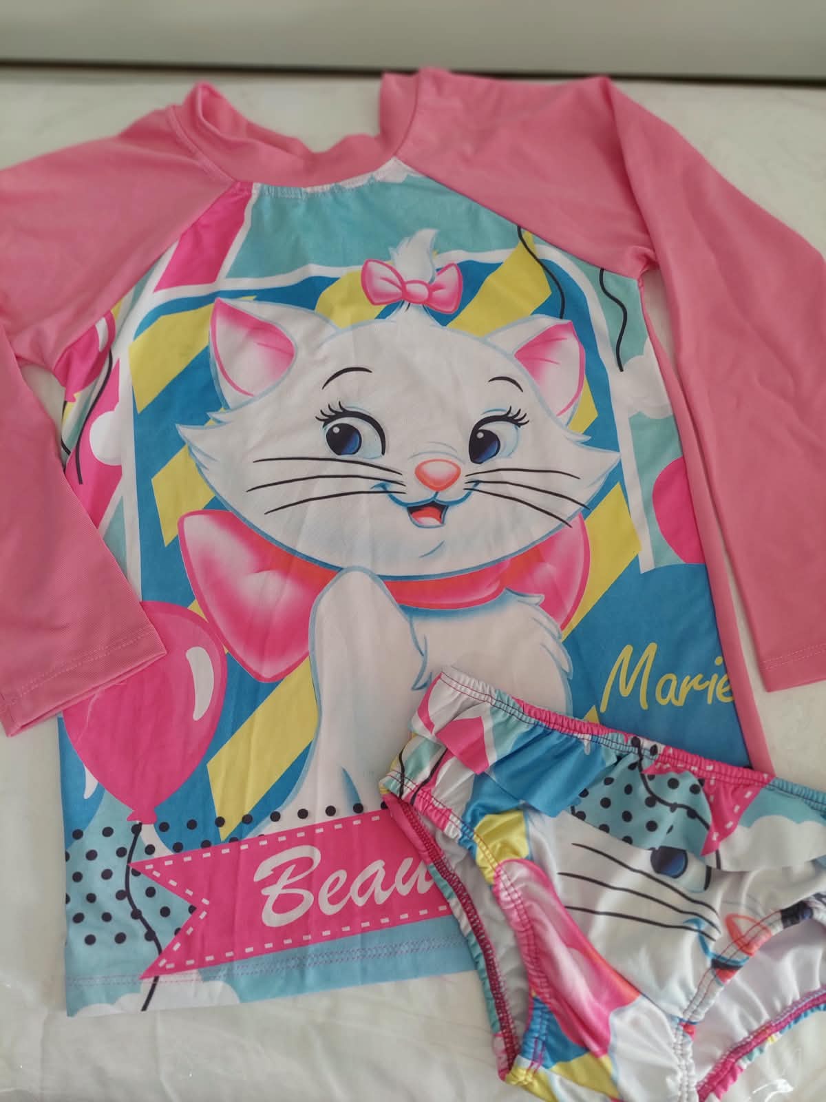 Biquini e Sunga com Blusa UV Personagens - Imagem 8